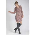 Robe droite habbes rose