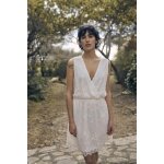 Robe droite heliot marron sia en coton