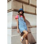 Robe droite lissagi bleu daisy