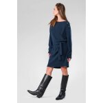 Robe droite tortanq bleu nia Robe droite tortanq bleu nia