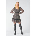 Robe evas�e, patineuse rena noir