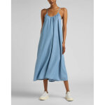 Robe femme en lyocell bleu