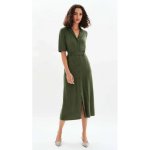 Robe longue beetle en viscose vert Robe longue beetle en viscose vert