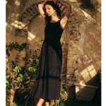 Robe longue dos nu en maille kate rdition
