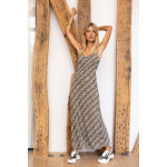 Robe longue noa gris