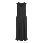 Robe longue noir yael en coton modal
