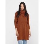 Robe en maille col bnitier manches 3 / 4 au - dessus du genou rouge eva