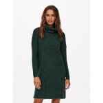 Robe en maille col bnitier manches 3 / 4 au - dessus du genou vert