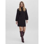 Robe en maille loose fit noir