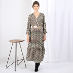 Robe midi imprimée faustine Robe midi imprimée faustine