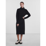 Robe midi en maille noir vera Robe midi en maille noir vera