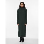 Robe midi en maille vert