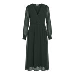 Robe midi turquoise