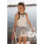 Robe moulante atenigi blanc ida Robe moulante atenigi blanc ida