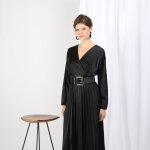 Robe plisse gisle