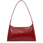 Sac en cuir suave ace rouge carmin