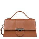 Sac baguette paris ily en cuir camel