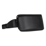 Sac banane en cuir grainé confort noir Sac banane en cuir grainé confort noir