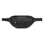 Sac banane cuir instinct noir Sac banane cuir instinct noir