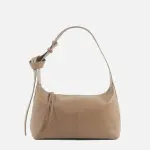 Sac beige en cuir
