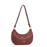Sac besace zipp s donna aria rouge en cuir