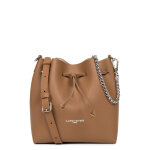 Sac bourse  lacets coulissants camel taille s pur & element city - lancaster en cuir