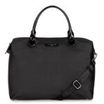 Sac cabas collection basic noir en tissu