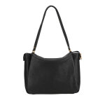 Sac cabas paule elsa noir en cuir