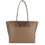 Sac cabas paule zippe l maya taupe