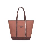 Sac cabas port paule a4 cuir kaya vieux rose en toile alma