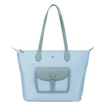 Sac cabas port paule a4 - grand kiana bleu ciel nora