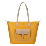 Sac cabas port paule a4 - grand kiana jaune hana