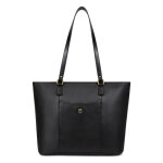 Sac cabas port paule a4 ondine noir ruth en cuir