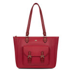 Sac cabas port paule a4 ronda carmin clo rouge faye