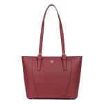 Sac cabas porté épaule aude carmin sue en cuir Sac cabas porté épaule aude carmin sue en cuir