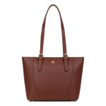 Sac cabas port paule aude marron anya en cuir