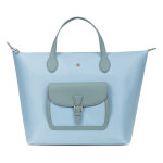 Sac cabas port main a4 - grand kiana bleu ciel julia