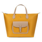 Sac cabas port main a4 - grand kiana jaune gaia