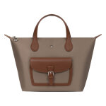 Sac cabas porté main - moyen kiana taupe / marron ria Sac cabas porté main - moyen kiana taupe / marron ria