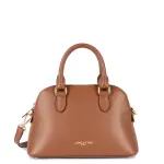 Sac demi lune zipp m sierra jia en cuir marron
