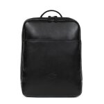 Sac  dos 15 a4 cuir stuart noir esme