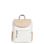 Sac  dos a4 gracieuse blanc / ivoire rhea