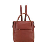 Sac  dos femme elsa chataigne en cuir