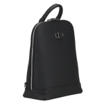 Sac  dos femme mm noir en cuir