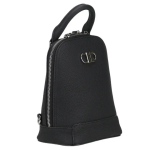 Sac  dos femme pm noir en cuir