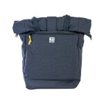 Sac  dos  rabat roul en nylon diesel maroquinerie bleu