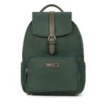 Sac  dos tablette cuir axelle sapin vert pin en nylon ruby