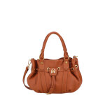 Sac paule hobo camille cognac en cuir