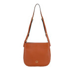 Sac paule rglable camille cognac en cuir