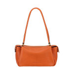 Sac paule zipp elsa cognac en cuir